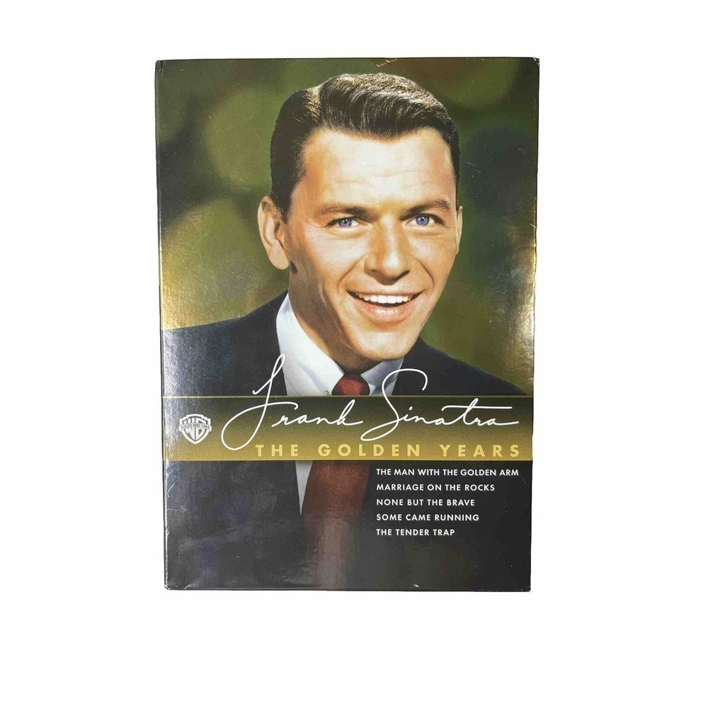Frank Sinatra: The Golden Years (DVD, 2008, 5-Disc Set, Slipcase)